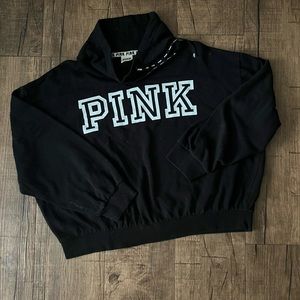 NWOT Pink adjustable sweatshirt